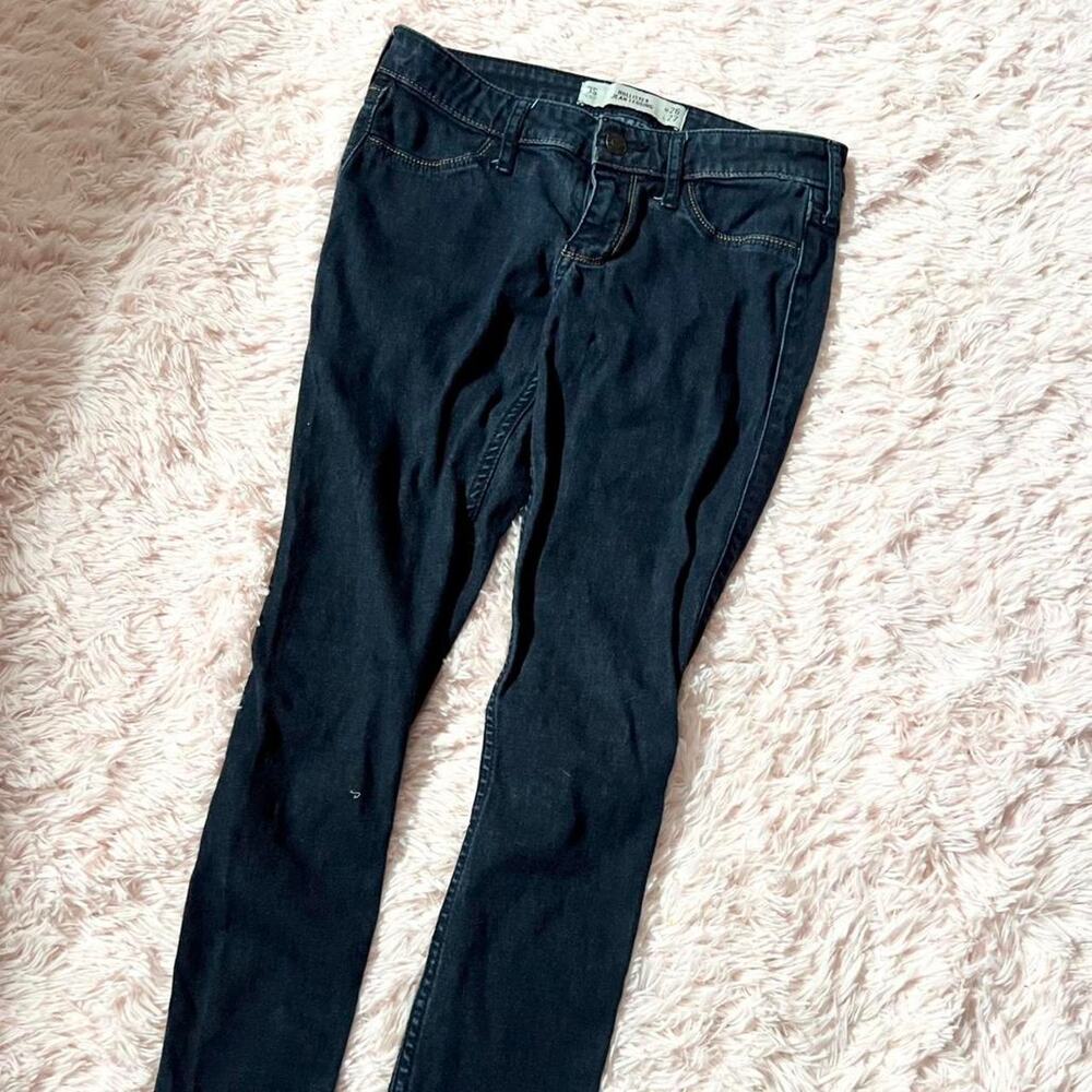 Hollister Classic Preppy Slim Stretch Dark Wash Denim Jean‎ Legging Skinny Jeans